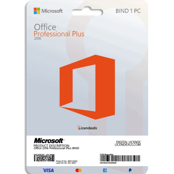 Office 2016 Professional Plus BIND
