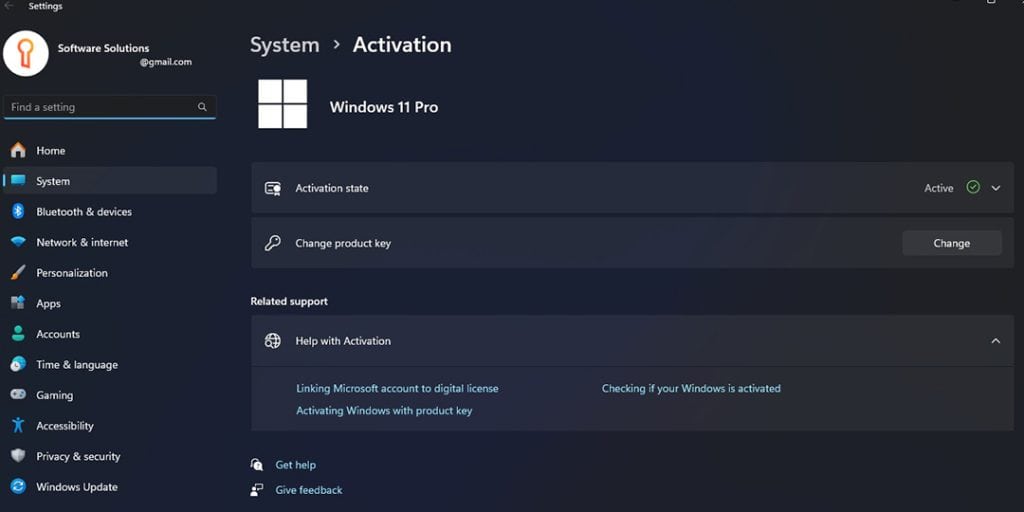How to activate windows 11