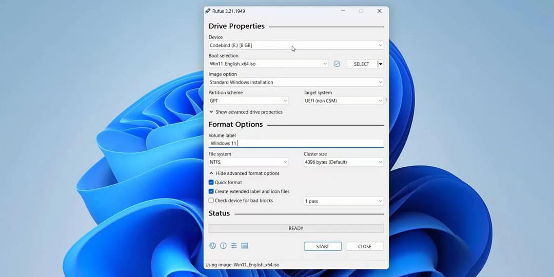 How to rufus windows