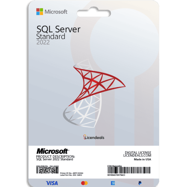 SQL Server 2022 Standard